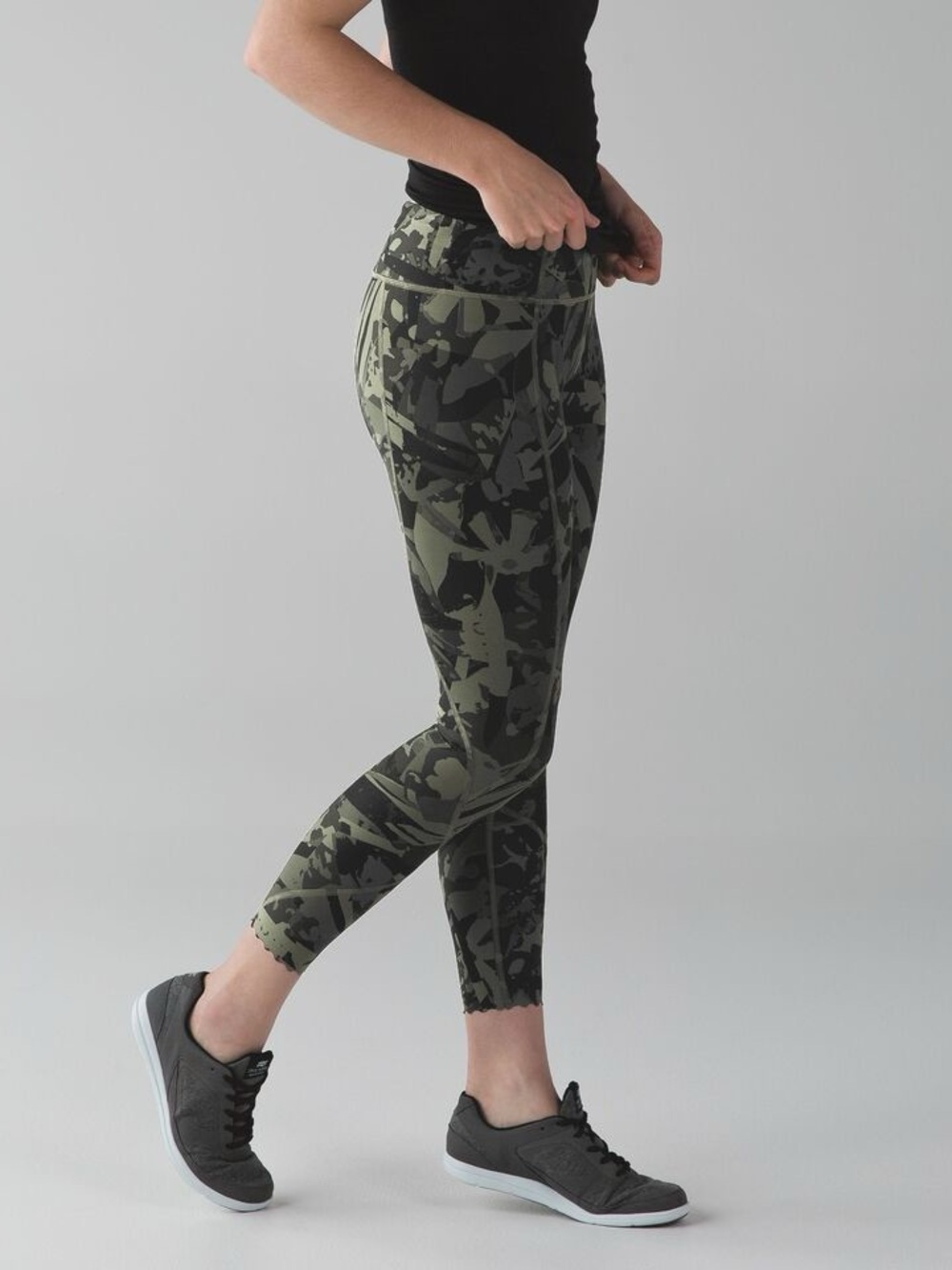 Lululemon Olive Green Camo Leggings